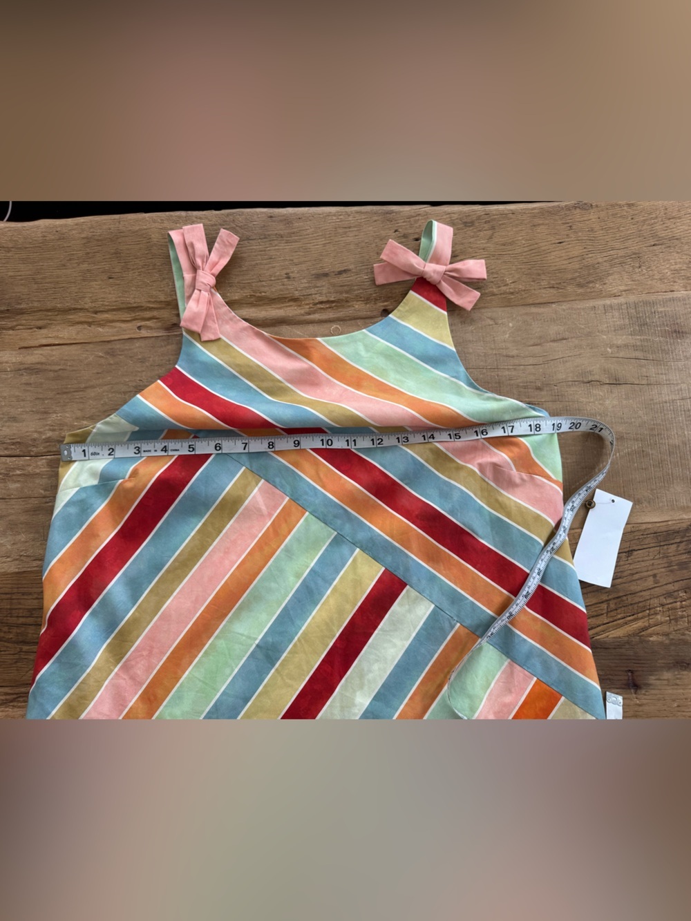 NWT Mestiza New York Payton Mini Dress In Cabana Stripe ~ Size Large - Picture 11 of 14